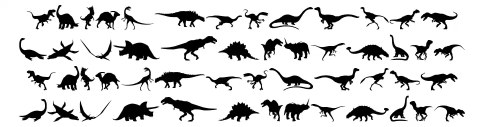 Ding-o-saurs font