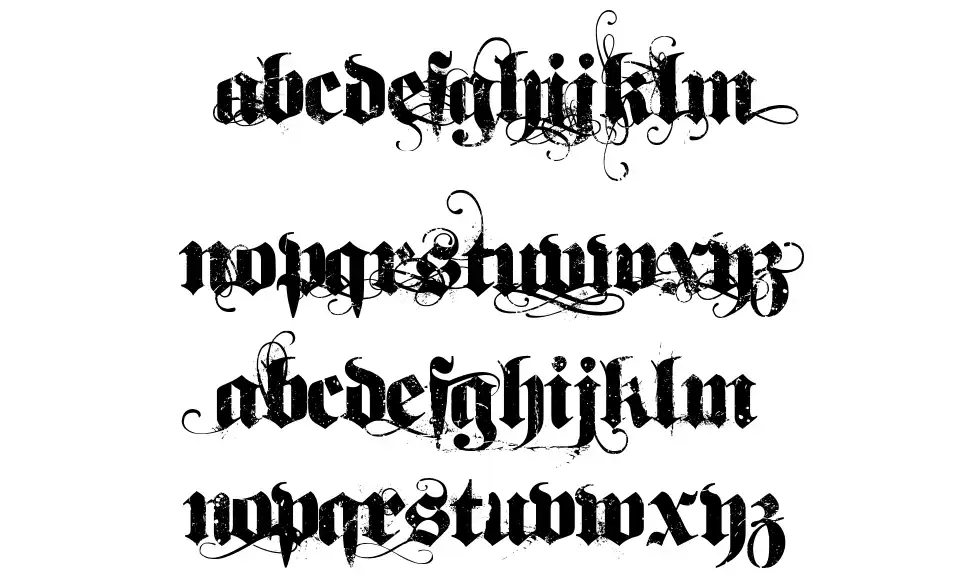 Dirt2 SoulStalker font