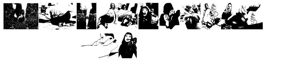 Dirty Female Feet font