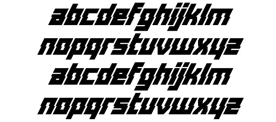 Distortion Of The Brain And Mind font
