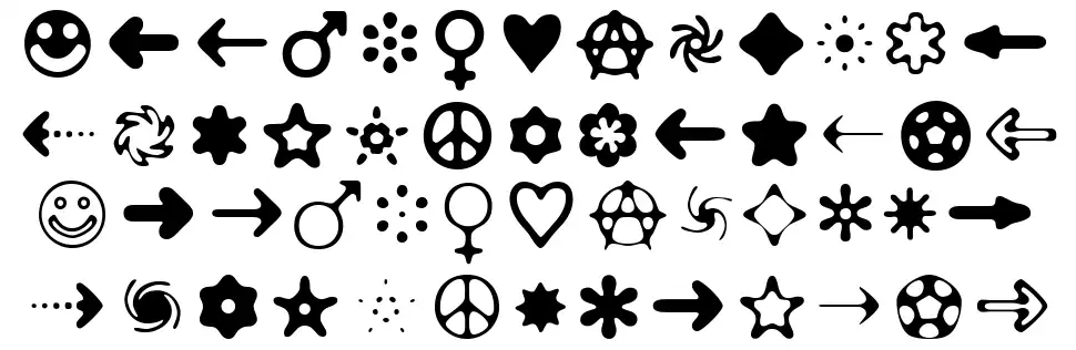 Distro Bats font