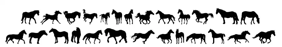 DJ Horses 1 font