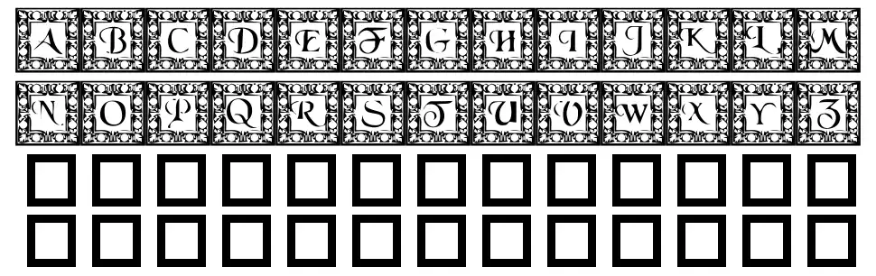 DLFillegreeCaps font
