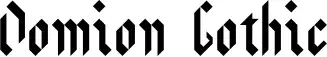 Domion Gothic