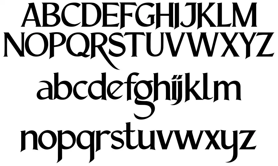 Dragon Fire font by Girinesia Studio FontRiver