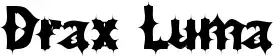 Drax Luma font