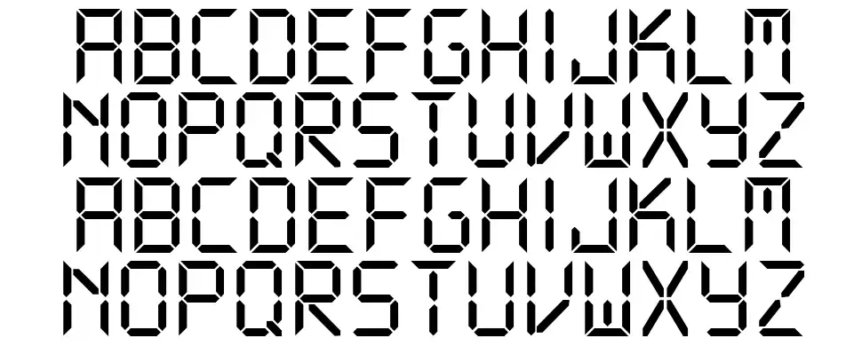 DS-Digital font