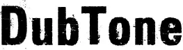 DubTone font