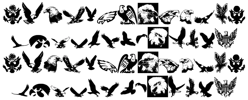 Eaglemania font