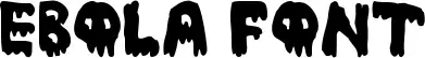 Ebola Font