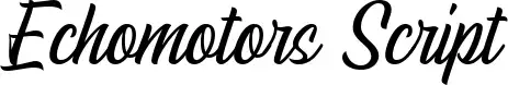 Echomotors Script