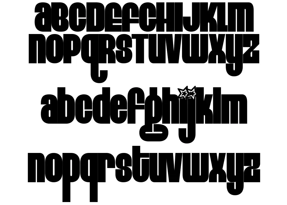 Eight Track font