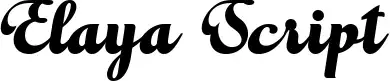 Elaya Script