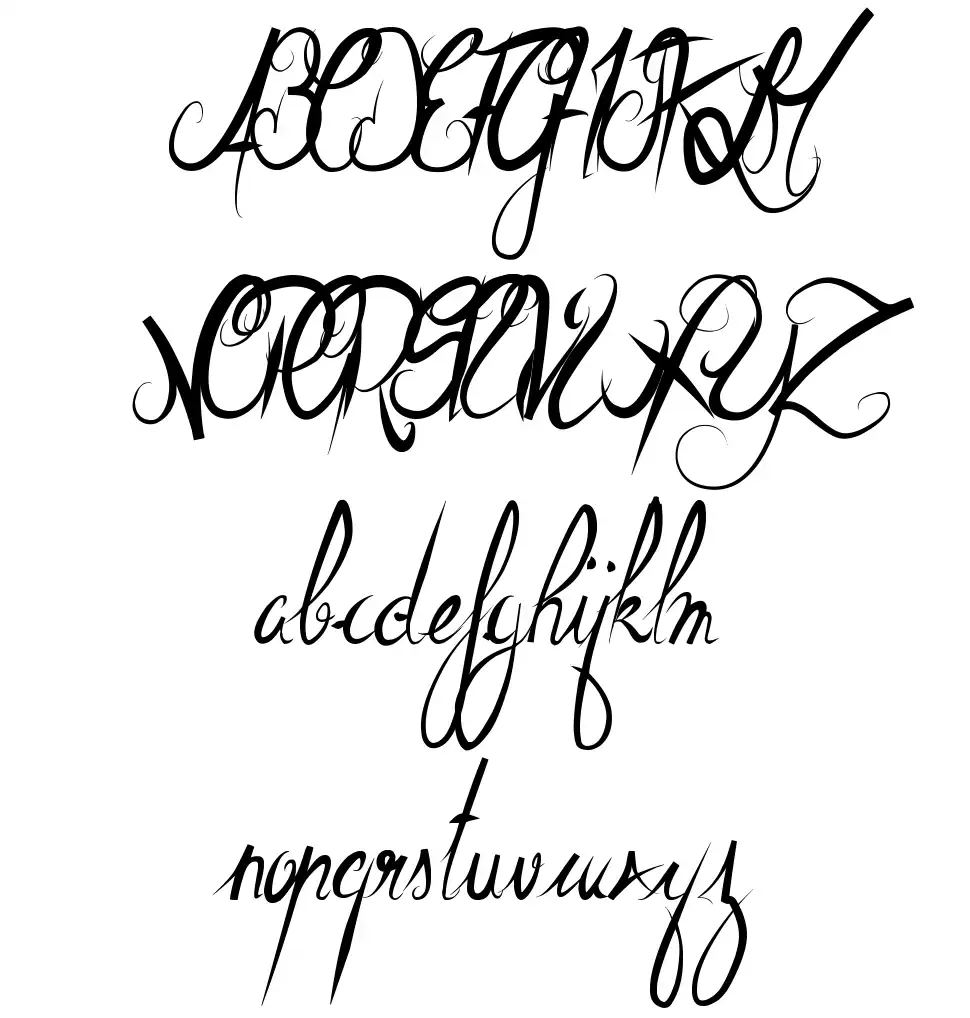 Elegant Dragon font
