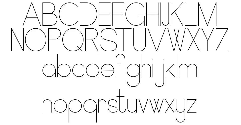 LIGHT FONT light font: