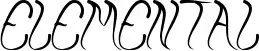 Elemental font