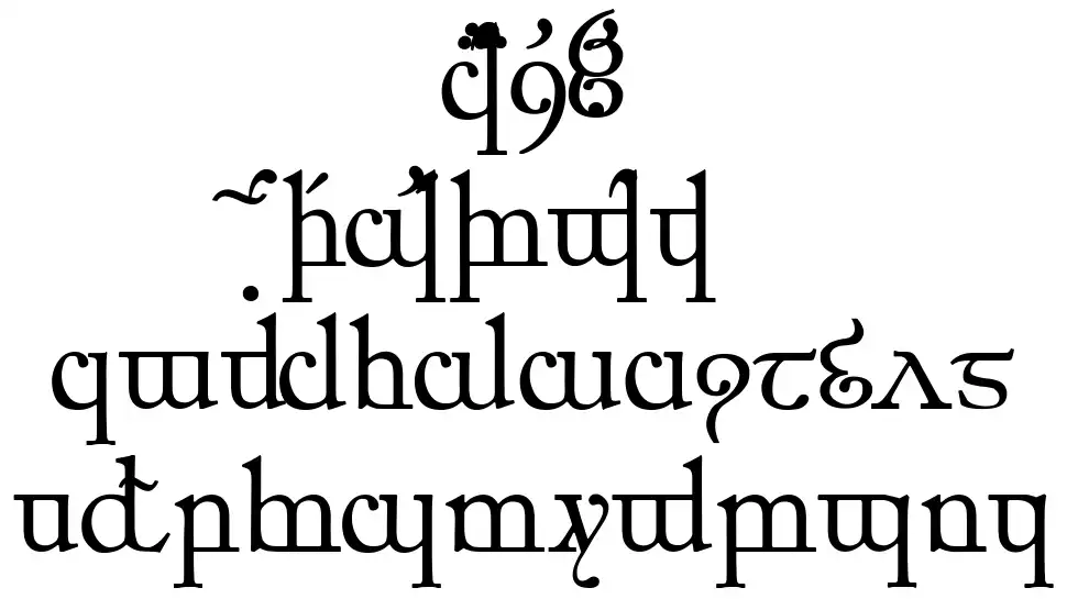 Elfic Caslin font