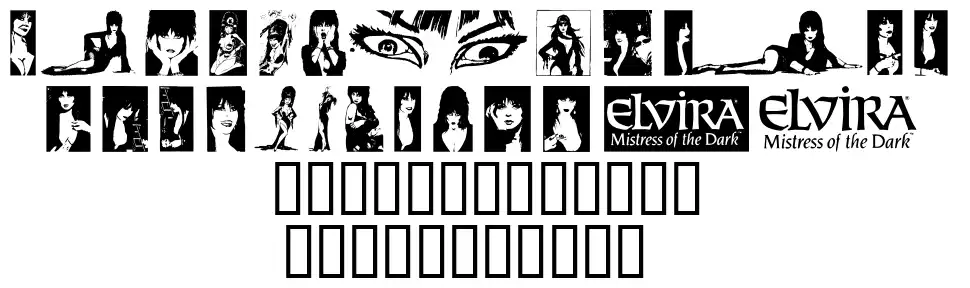 Elvira Dingbats fuente