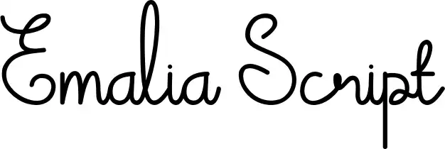 Emalia Script