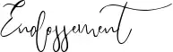 Endossement