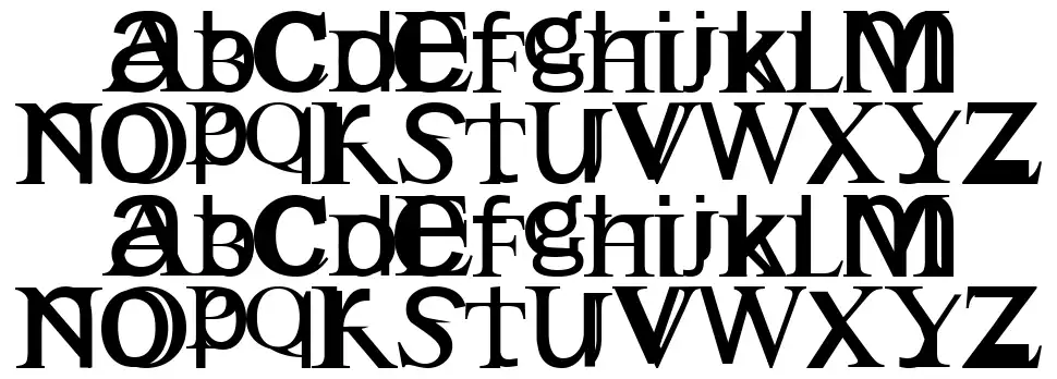 English Gothic font