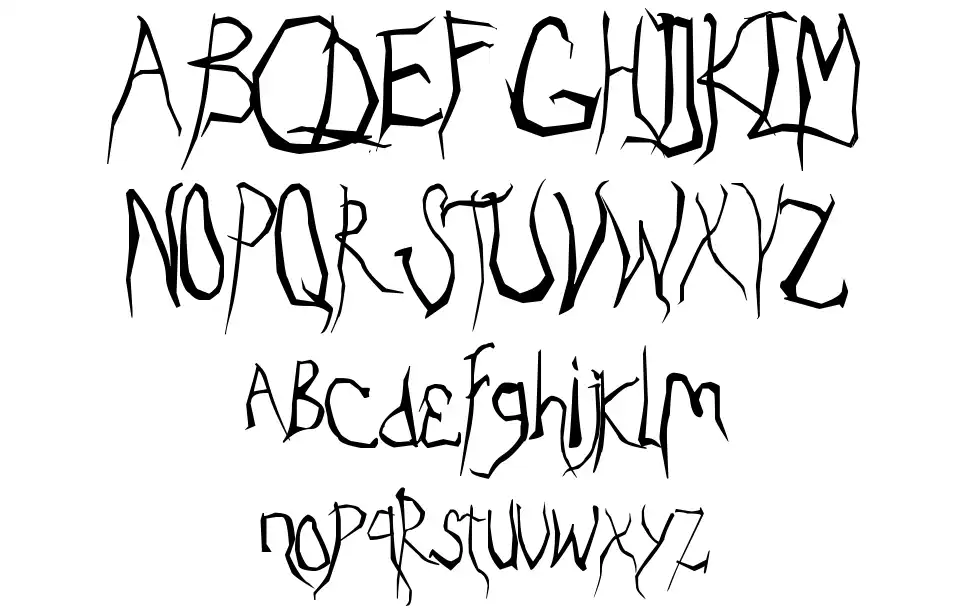 Eradicate font