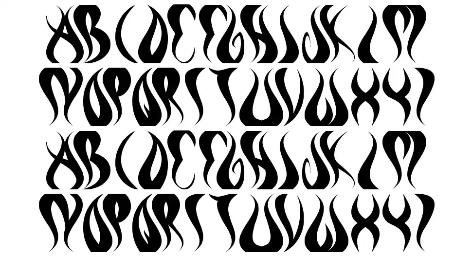 Eternal Flame font