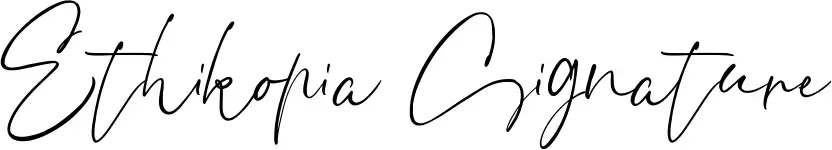 Ethikopia Signature