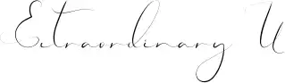 Extraordinary U
