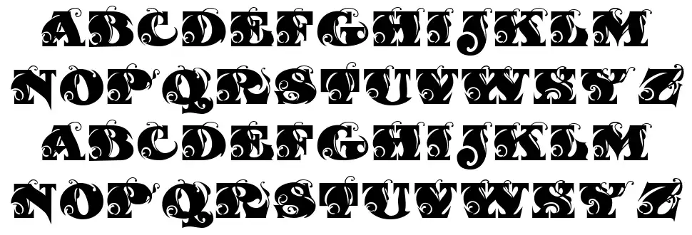Fantastic MF font