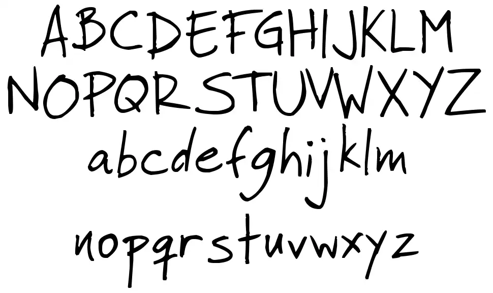 Faraco Hand font