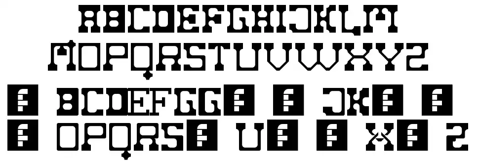 Fat Cowboy font