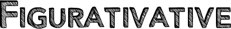 Figurativative font