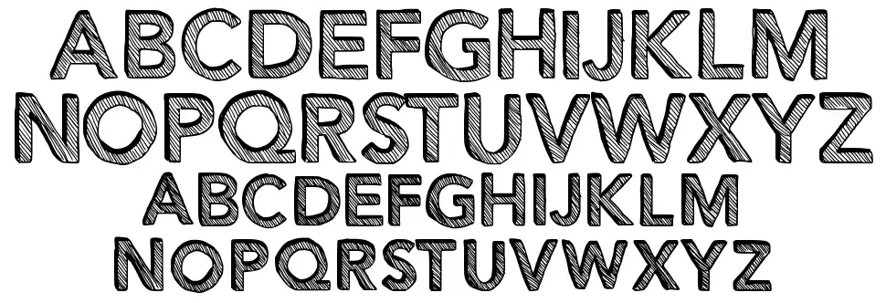 Figurativative font