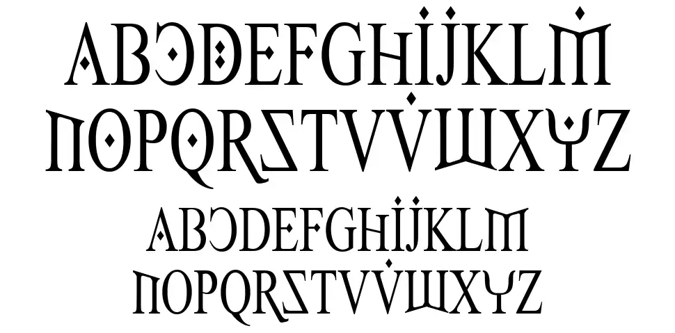 Fire Of Ysgard font