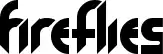 Fireflies font