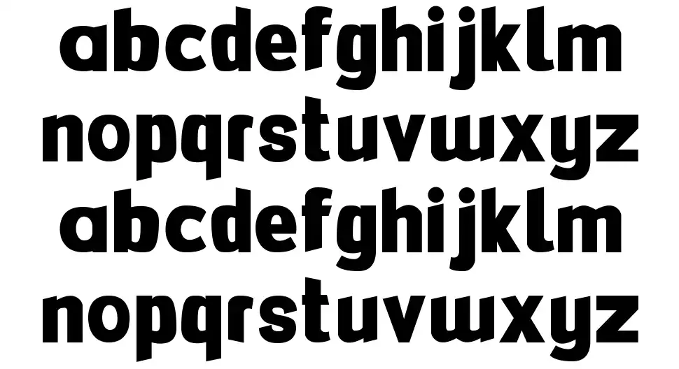 FlexiBendi font