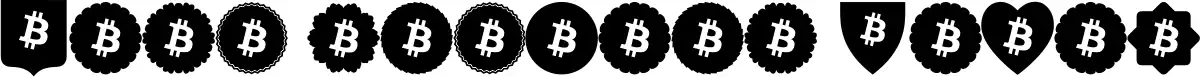 Font Bitcoin Color