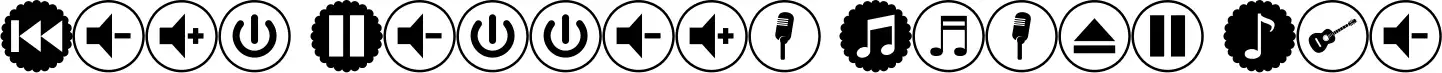 Font Bottons Music Pro