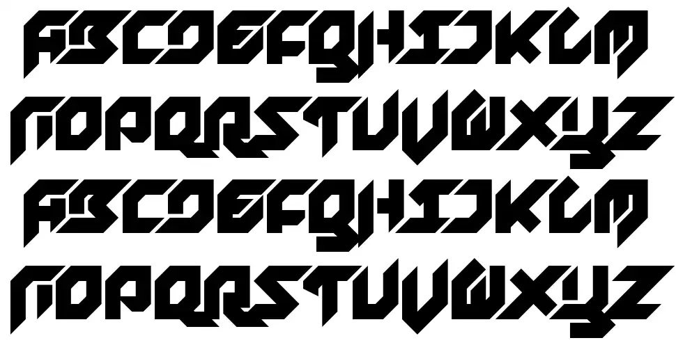 Foreplayer font