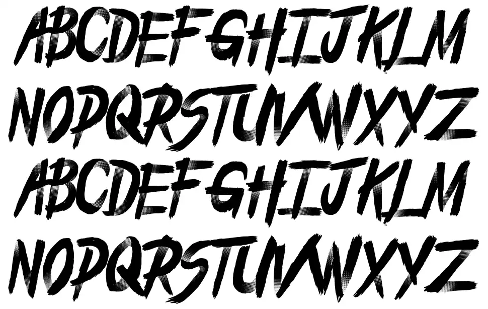 From The Dead font
