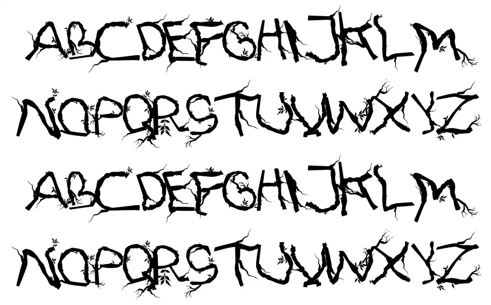 FTF Hutan Akarasiana font