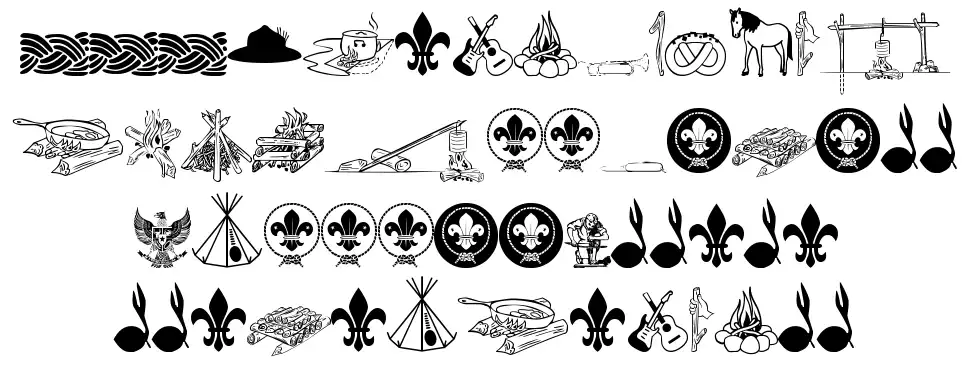 FTF Indonesiana Scout font