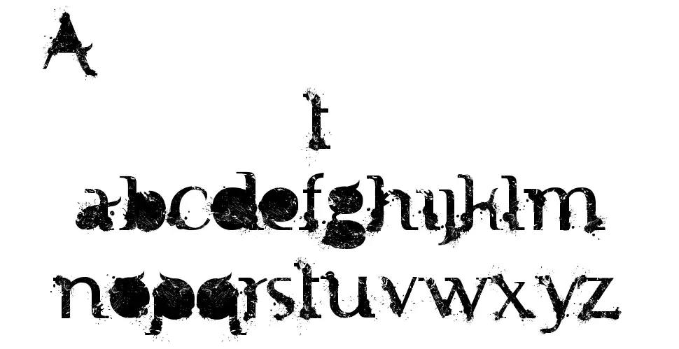FTF Minthee Indonesiana 3th font