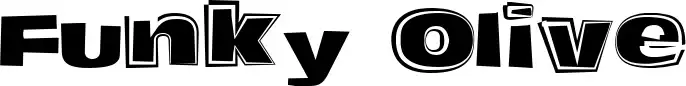 Funky Olive font
