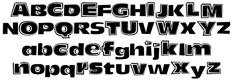 Funky Olive font