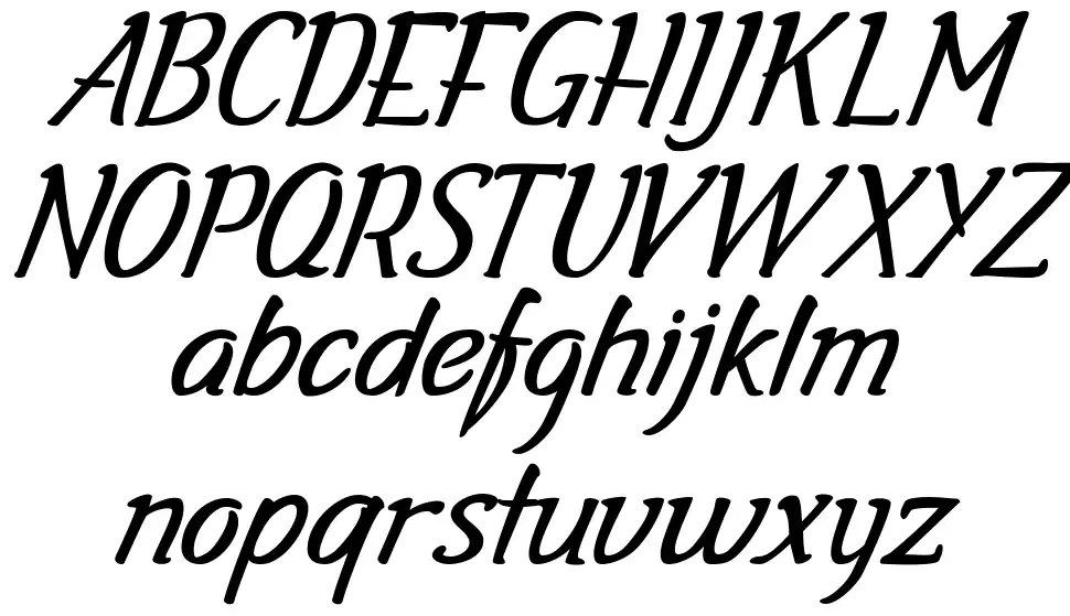 Gala Script font