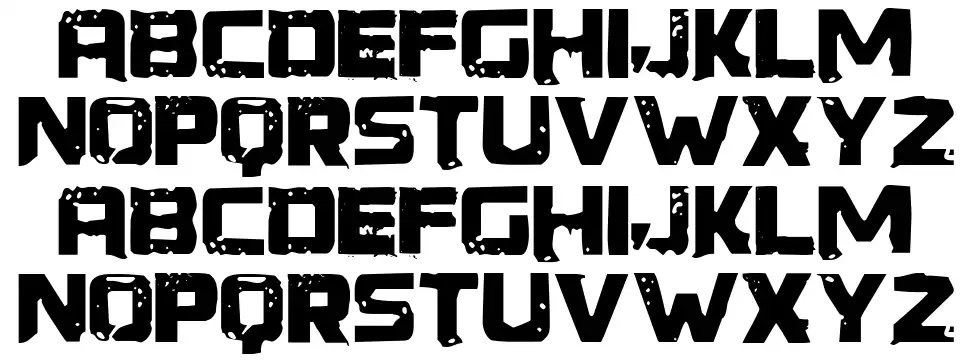 generator rex font by spideray fontriver