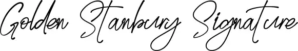 Golden Stanbury Signature