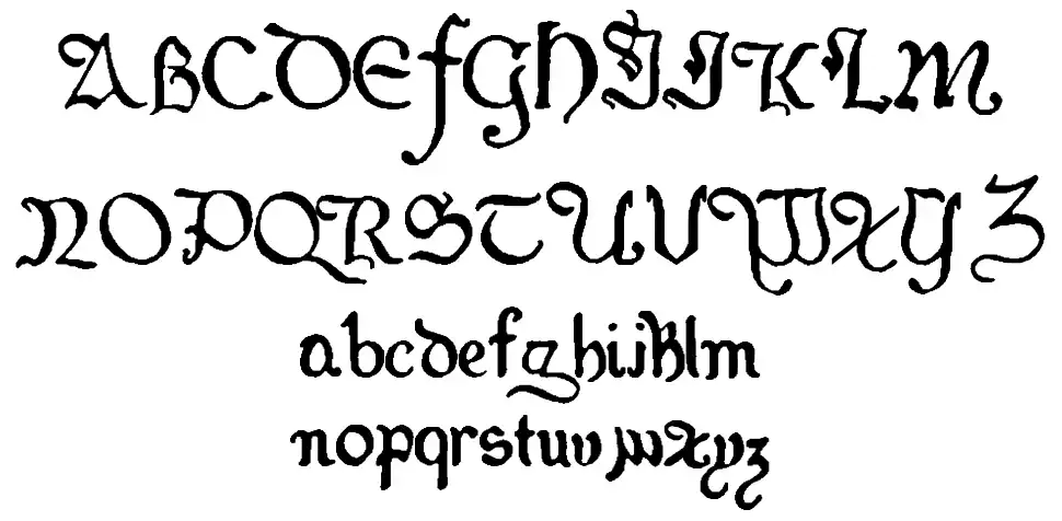 Goldilocks font